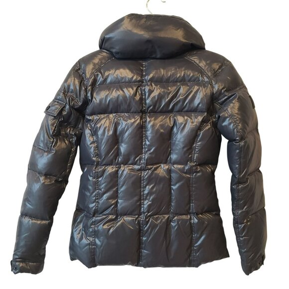 SAM. Womens Gray Puffer Jacket Goose Down Winter Coat Revolve Style S Small - Picture 2 of 12